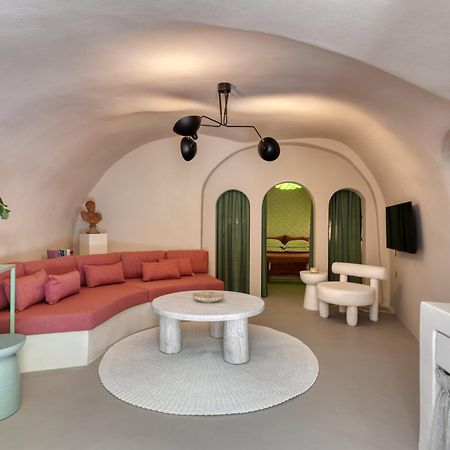 Hermes Cave House By Oias Local Cave Houses Buitenkant foto