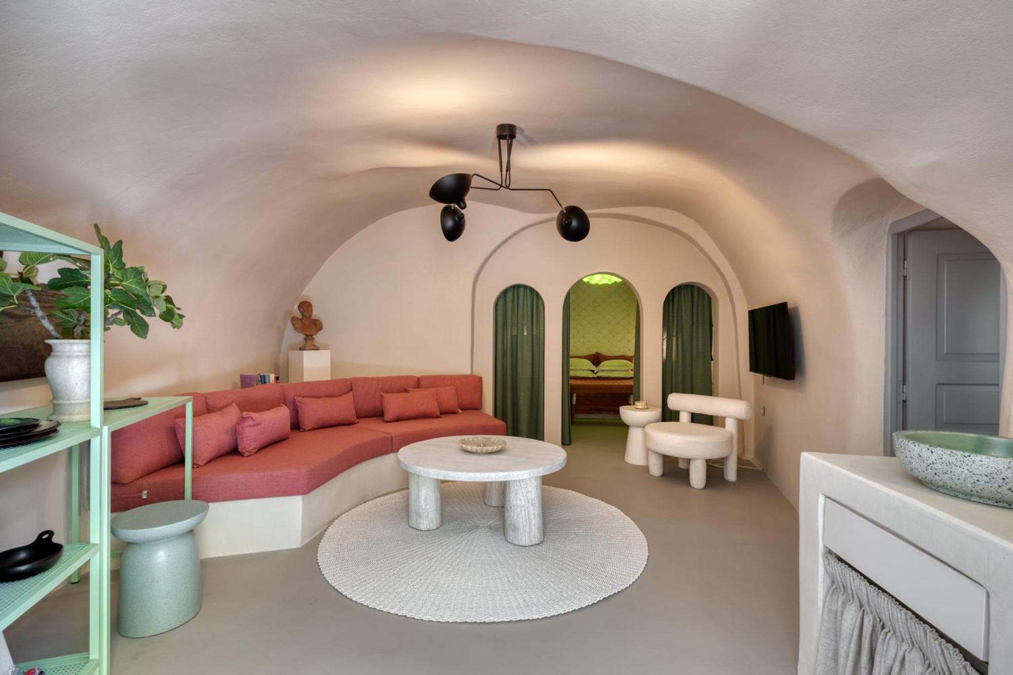 Hermes Cave House By Oias Local Cave Houses Buitenkant foto