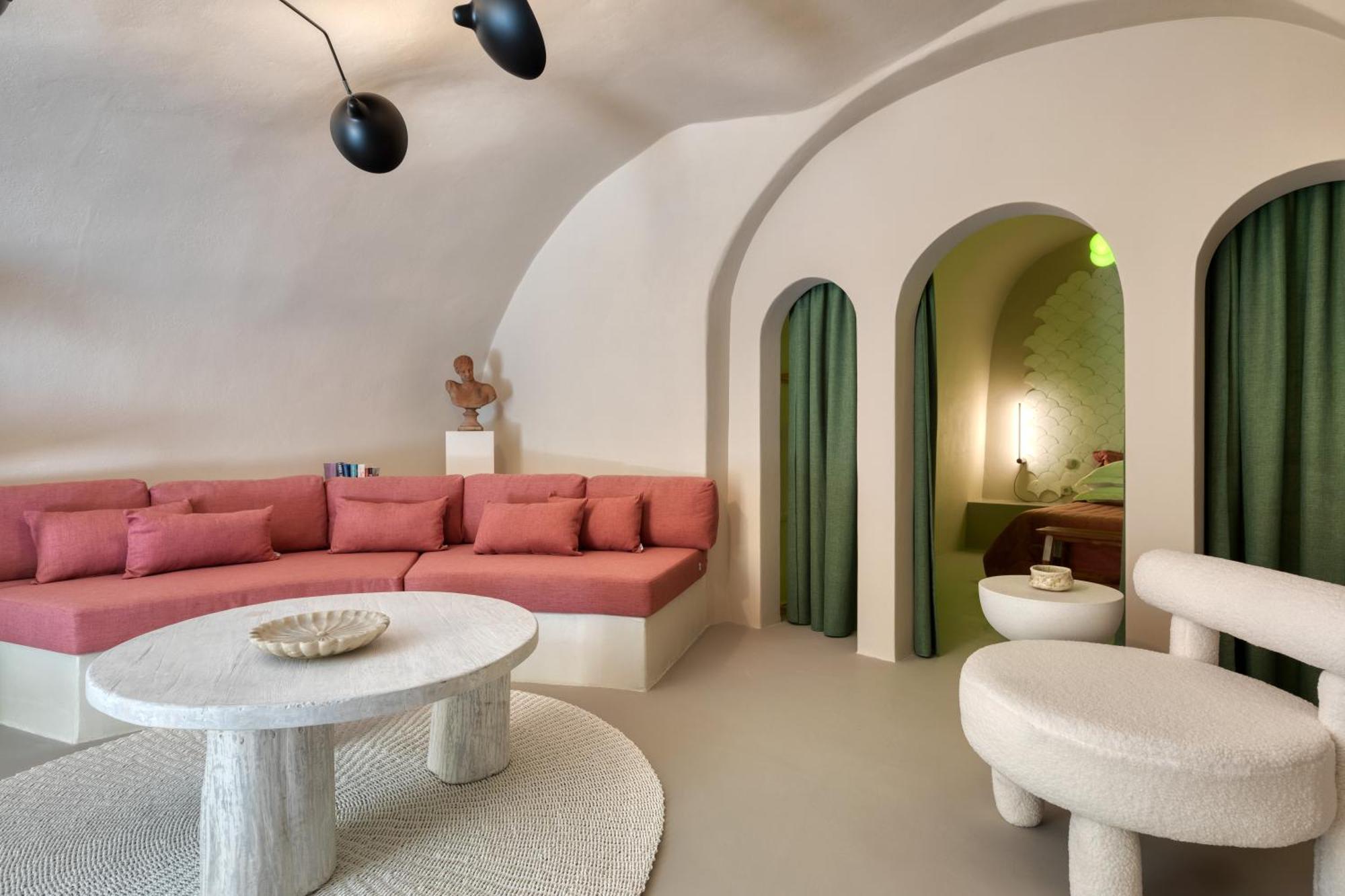 Hermes Cave House By Oias Local Cave Houses Buitenkant foto
